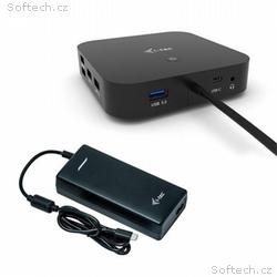 i-tec USB-C Dual Display Docking Station with Powe