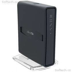 MikroTik WiFi router +L4, 650MHz, 5x LAN, 2,4GHz, 
