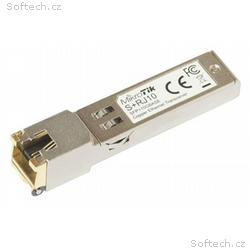 MikroTik S+RJ10 - RJ45 SFP+ metalický modul 10, 10