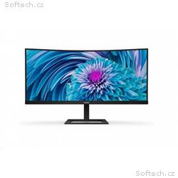 34" LED Philips 346E2CUAE- WQHD, VA, DP, USB-C, cu