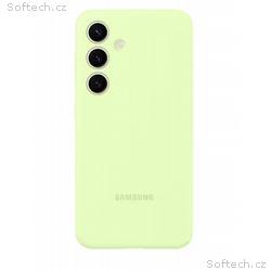 Samsung Silikonový zadní kryt S24 Light Green
