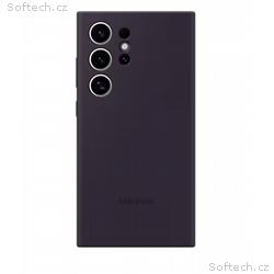 Samsung Silikonový zadní kryt S24 Ultra Dark Viole