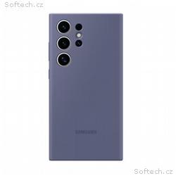 Samsung Silikonový zadní kryt S24 Ultra Violet