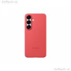 Samsung Silikonový zadní kryt pro Galaxy S25 Red