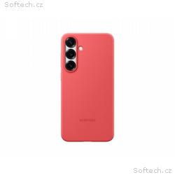 Samsung Silikonový zadní kryt pro Galaxy S25+ Red