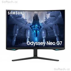 Samsung Odyssey G7, G70D, 32", IPS, 4K UHD, 144Hz,
