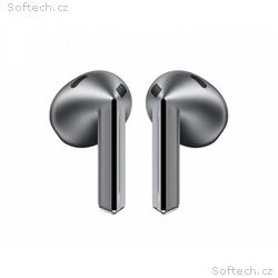 Samsung Galaxy Buds3, ANC, BT, Bezdrát, Stříbrná