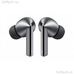 Samsung Galaxy Buds3 Pro, ANC, BT, Bezdrát, Stříbr