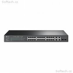 TP-LINK "JetStream™ 24-Port 10, 100 Mbps + 4-Port 
