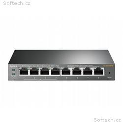 TP-Link TL-SG108PE PoE switch, 8x GLAN, 4x PoE, 80