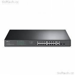 TP-LINK "18-Port Gigabit Easy Smart Switch with 16