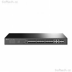 Omada 24-Port SFP L2+ Managed Switch with 4 10GE S