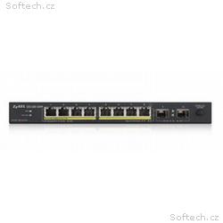 ZyXEL GS1100-10HPv2, unmanage PoE 8x Gigabit, 2x F