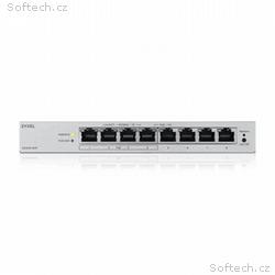 Zyxel GS1200-8HP v3, 8 Port Gigabit PoE+ webmanage