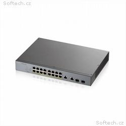Zyxel GS1350-18HP, 18 Port managed CCTV PoE switch