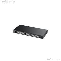 ZyXEL GS1900-48, 48p (48Gigabit RJ45 + 2 SFP,), IP