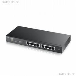 ZyXEL GS1900-8, 8p v.2 (8Gigabit RJ45,), IPv6, Web