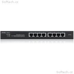 ZyXel GS1915-8, 8-port GbE Smart hybrid mode Switc