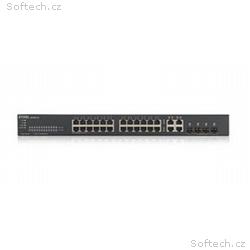 Zyxel GS1920-24v2, 28 Port Smart Managed Switch 24