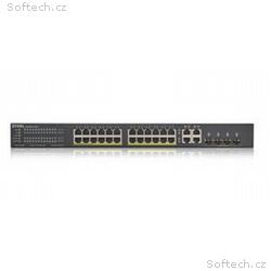 Zyxel GS1920-24HPv2, 28 Port Smart Managed PoE Swi