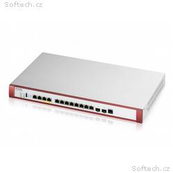 ZYXEL USG Flex 700H, 12x RJ-45,2x SFP+,PoE, 1YR se