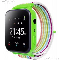 CANYON smart hodinky Alfie KW-37 GREEN, 1,69" IPS,
