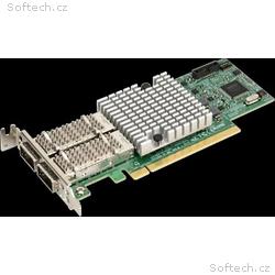 SUPERMICRO AOC-S100G-M2C Dual QSFPF28 100Gb, s, Me