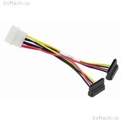 SUPERMICRO 6" SATA Y Split PWR Adapter CBL, PB Fre