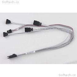 SUPERMICRO IPASS (SFF-8087) TO 4 SATA 43, 43, 33, 