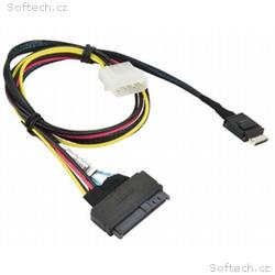 Supermicro 55cm OCuLink to U.2 PCIE SFF-8639 with 