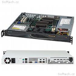 SUPERMICRO mini1U chassis, 2x 3,5" fixed HDD (nebo