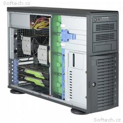 SUPERMICRO Tower, 4U 8x 3,5" HS SAS, SATA, 2x 5,25