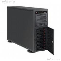 SUPERMICRO Tower, 4U 8x 3,5" HS SAS, SATA, 2x 5,25