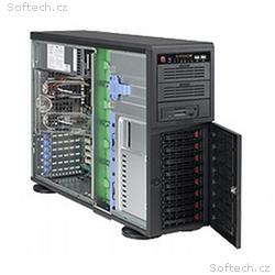 SUPERMICRO Tower, 4U 8x 3,5" HS SAS, SATA, 2x 5,25