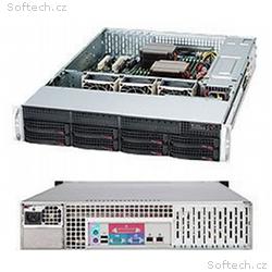 SUPERMICRO 2U chassis 8x 3,5" HS SAS3, SATA, 600W 