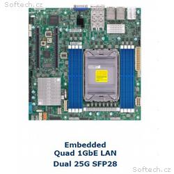 SUPERMICRO MB 1xLGA4189, iC621A, 8x DDR4 ECC, 3xNV