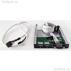 SUPERMICRO Black USB, COM port tray in slim DVD ba