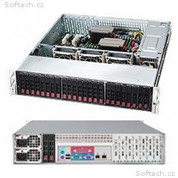 SUPERMICRO 2U chassis 24x 2,5" HS SAS, SATA (6x SF