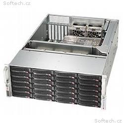 SUPERMICRO 4U chassis 24x 3,5" HS SAS, SATA (6x SF