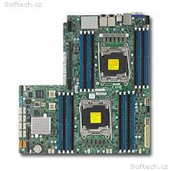 SUPERMICRO MB 2xLGA2011-3, iC612 16x DDR4 ECC, 10x