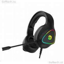 CANYON Herní headset Shadder GH-6, RGB podsvícení,