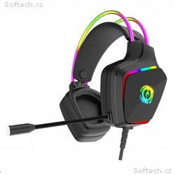 CANYON Herní headset Darkless GH-9A, RGB podsvícen