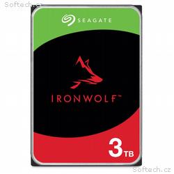 Seagate IronWolf, 3TB, HDD, 3.5", SATA, 5400 RPM, 