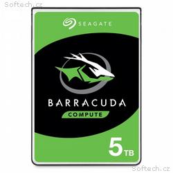 Seagate HDD BarraCuda 2.5" 5TB - 5400rpm, SATA-III