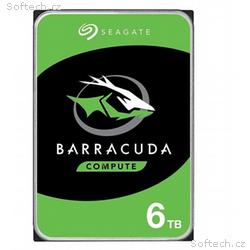 Seagate HDD BarraCuda 3.5" 6TB - 5400rpm, SATA-III