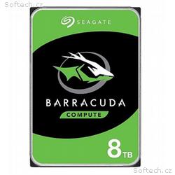 SEAGATE HDD 8TB BARRACUDA, 3.5", SATAIII, 5400 RPM