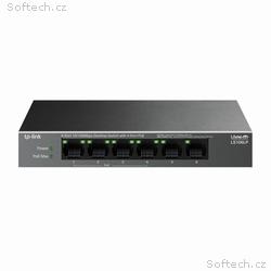 TP-Link LS106LP Switch 2x LAN, 4x LAN s PoE, 41W