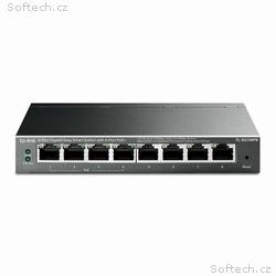 TP-Link TL-SG108PE PoE switch, 8x GLAN, 4x PoE, 80