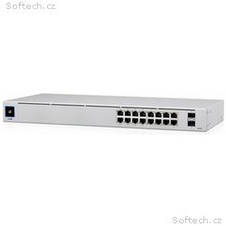 Ubiquiti Switch L2 UniFi USW-16-POE, 16-Port Gigab