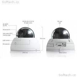 Ubiquiti UVC-AI-Dome-W - UniFi Protect Camera AI D